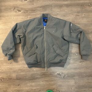 Jordan Renegade Jacket Iron Grey Game Royal Black FV7267-068 Men’s Large NWT